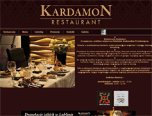 Tablet Screenshot of kardamon.eu